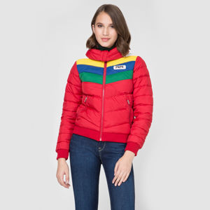 Pepe Jeans dámská červená zimní bunda Vika - S (280)